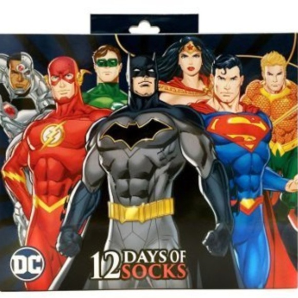 DC Comics Other - NWT DC Comics 12 Days of Socks Advent Calendar